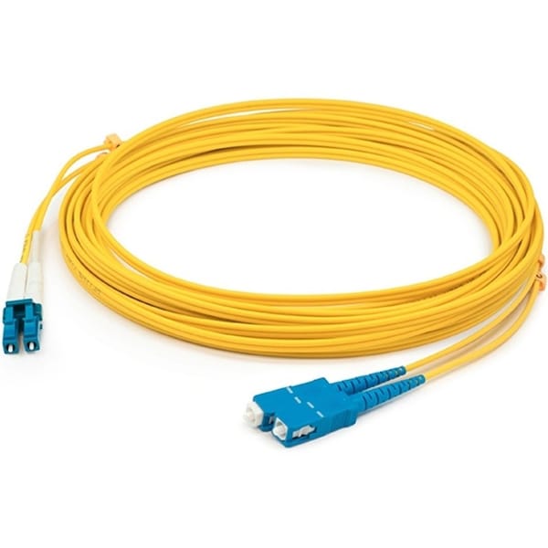 Add-On This Is A 4M Lc (Male) To Sc (Male) Yellow Duplex Riser-Rated Fiber ADD-SC-LC-4M9SMF - main